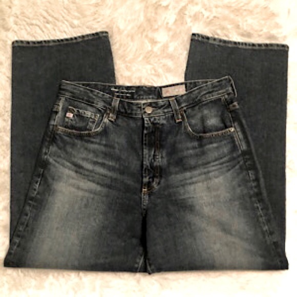 “NEW” AG Adriano Goldschmied Kingsley 360° High-Rise Pop Crop Jean - Picture 3 of 9